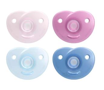 AVENT Soothie Heart 安撫奶嘴 0-3m 粉/藍色 (2 Pack)