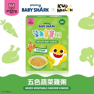 pinkfong baby shark 鯊魚寶寶粥(五色蔬菜雞粥)150gx2包