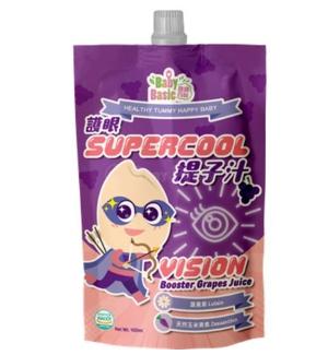  Baby Basic 寶寶百味 護眼Supercool 提子汁 100ml