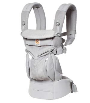 Ergobaby Omni 全階段型四式360嬰兒揹帶-透氣款-灰色彩點