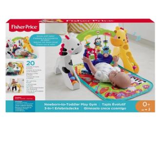 Fisher Price® Zebra & Lion Play Gym費雪歡樂動物 音樂健身器