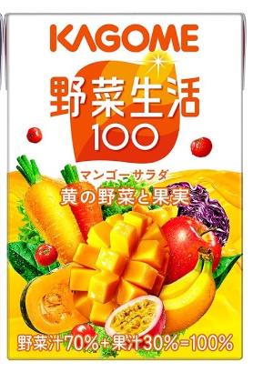  Kagome 蔬菜汁(芒果沙拉味)100mlx3
