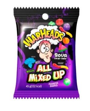 WARHEADS 綜合水果酸味軟糖45g