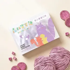 無鹽寶寶麵/ BB麵系列 - 紫心蕃薯口味 8入