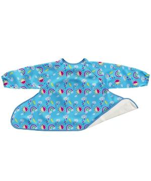 Tidy Tot 英國 TIDY TOT BIB & TRAY KIT 托盤-替換飯衣 Rainbows （彩虹）
