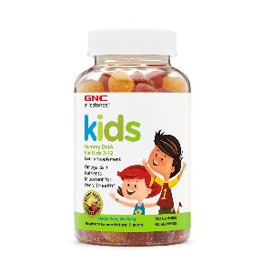 美國GNC兒童DHA軟糖120粒 (2-12 歲)