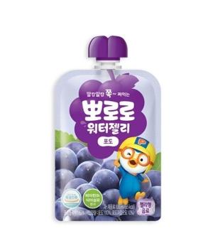 韓國 PORORO 葡萄味果凍果汁 12M+