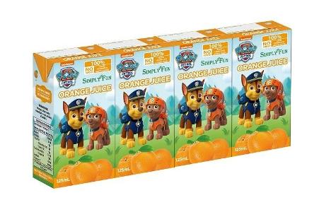 Paw Patrol 橙汁 125ml*4