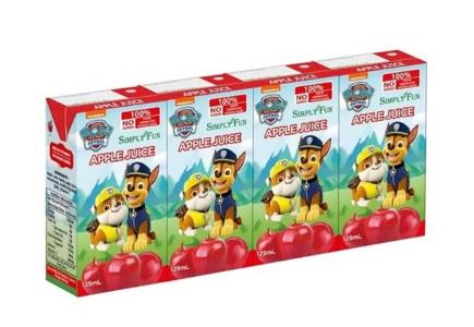 Paw Patrol 蘋果汁 125ml*4